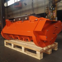 Broyeur forestier TFM et TFM-UX - pour pelles de 12 à 18 tonnes - puissance jusqu'à 180 CH - coupe jusqu'à 35 cm