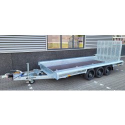 TM 4m x 1m50 porte engin 3 x essieux 1500 kg