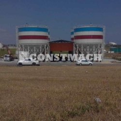 CS-1000 - Silo à ciment boulonné - CONSTMACH - Capacité 1000 tonnes avec équipements complets