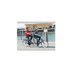 Vélo pour handicapé à double commande équipé de 7 vitesses- Copilot