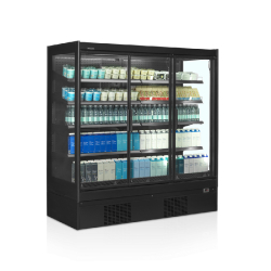 Vitrine réfrigérée pour supermarché à froid positif 1975mm Profondeur  920mm EXTRA1875CD TEFCOLD