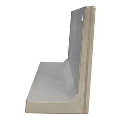 Mur de soutènement en L - LX100 - 100x60 cm - Longueur 2m - Réf. 6300623 - VB Béton