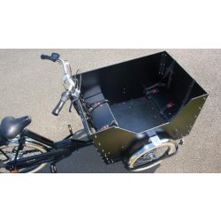 Triporteur Amsterdam Air eDrive - Grand coffre, 4 enfants, moteur Bafang Max M400