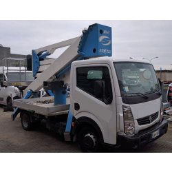 Camion nacelle DA324 - hauteur de travail 24 m - charge utile 225 kg - nacelle articulée hydraulique