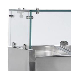 Vitrine réfrigérée GN1/3 GVC38-200 L2000 mm 33603 TEFCOLD