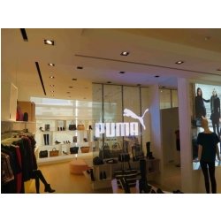 Écran vitrine LED transparent - Technologie GLASSTEC et GHOST - Jusqu'à 85% de transparence