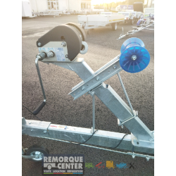 Porte bateau – remorque cassante - SW1265 - PTAC : 1600Kg - 1 essieu - Sun Way - Transport de bateaux/kayaks/jet-ski/voiliers