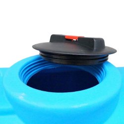 Réservoir eau de pluie PE type CHO 2000L bleu - Polyéthylène - Non enterrable