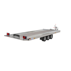 Porte voiture SARIS AT 480 200 3 K - basculement hydraulique - 3 essieux - PTAC : 3500 kg - 480 x 200 cm - Remorque neuve