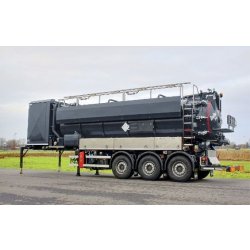 Ecovac Trailer - Remorque hydrocureur KOKS - citerne inox 23 m3 - sans réservoir d’eau de service