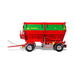 R 80 CSGA benne agricole à double essieu - Romsan - capacité 8000 kg