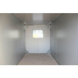 Remorque abri de chantier - ecim - ac35ta075sf isolé