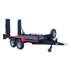 Remorque porte-engin mandrinoise pe2500reb  - 3.5t - 3.45m - 2 essieux