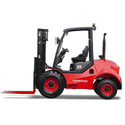 Série  t -  chariot élévateur tout-terrain 2 rm de 2,5t à 3t