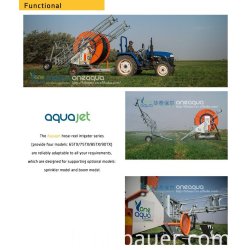 Enrouleur d'irrigation - Bauer - 40-120/50-90 - Capacité d'approvisionnement jusqu'à 100 sets par mois