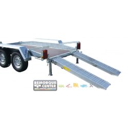 Porte-engin Lider - Timon réglable AL-KO - PTAC 3500 KG - 300 x 145 cm - Feux Leds - Référence 40865L