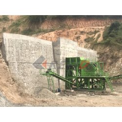 Unite de concassage de pierres dures complète 400 tph
