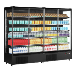Vitrine réfrigérée pour supermarché PC2500B L2560mm 47451 TEFCOLD