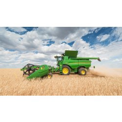S785 moissonneuse-batteuse - John Deere - 426 kW/579 ch - moteur PowerTech PSS 13,5 l - chenilles à empreinte élargie