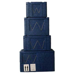 Caisse isotherme légère, antichoc et solide de couleur bleue - Tarabox