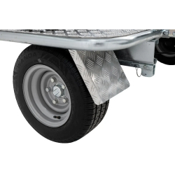 Remorque porte moto transversale DEBON Roadster Camp - 750 kg, 1 essieu, acier galvanisé