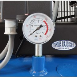 Tw 2801s - compresseur à air comprimé cuve verticale 270 l - twin busch - 880 l / min