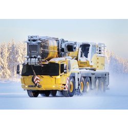 Grue automotrice GMK5250L-1 - Manitowoc Cranes - Charge maximum 250 t, 5 essieux, haute performance