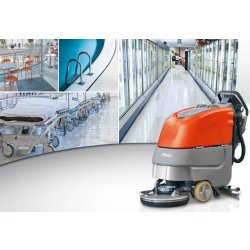 Location courte durée - Autolaveuse accompagnante compacte et maniable - Scrubmaster B30 et B45 Hako - Électrique, réservoir 30-42L, largeur de lavage 43-50cm
