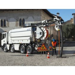 Elegance 2.0 - Hydrocureur Kaiser - Débit 68 à 410 L/min - Pompe haute pression et système d'aspiration avancé