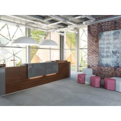 Banque d'accueil design et modulaire PMR - TERA avec options LED et configurations personnalisables