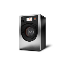 Lave-linge industriel à cuve suspendue - écran tactile 7'' - capacité 18 à 28 kg - acier inoxydable