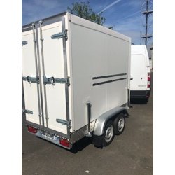 Remorque frigorifique double essieu 1300 kg - RAPHA 19 - dimensions 2m42x1m28x1m70 - température 0 à 5°C