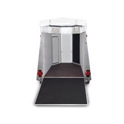 7929 - Remorque bétaillère aluminium HUMBAUR - PTAC 2000 kg - Carry remorques