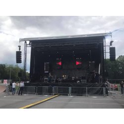 Location de scène mobile - 60 à 160 m² avec options annexes