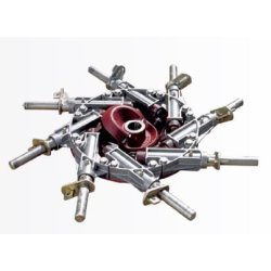 Andaineur monorotor Massey Ferguson MF RK 421 DN - attelage 3 points, tête pivotante, largeur 4,2 m
