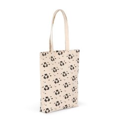 Sac shopping à motif - Réf: KI7202 - 100% coton recyclé - Marque Kimood