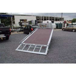 Remorque plateau basculant pour 2 quads - transport d'engins et véhicules - Lider 33630