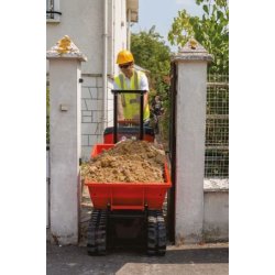 KC70VHD-4 Mini-Dumper - Kubota - Système de déversement en hauteur - 550 kg