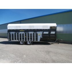 R650d - Bétaillère double essieu renforcée - PTAC 10 000 kg - 6,50m pour 9 à 10 bovins
