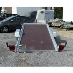 Remorque plateau pour le transport d'un ssv - lider 32370