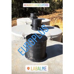 Cuve béton  10000 litres   rehausse   couvercle