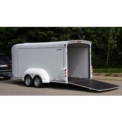 Centaure 4400 - Remorque fourgon - Vans Bardot - 850 kg - Polyester moulé - Châssis galvanisé - 2 essieux 1500 kg