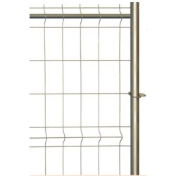 Clôtures mobiles à 4 tubes - Mailles électro-soudées - En métal galvanisé