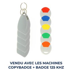 Copieur de badge 125Khz - COPYBADGE avec lot de 30 badges inclus (Ref 15COP)