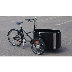 Triporteur Nihola Cargo Single - Musculaire - Volume 180L - Charge 100kg