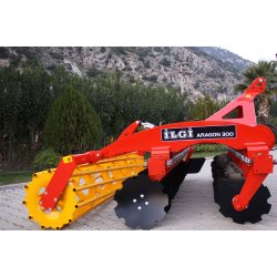 Déchaumeur à disques aragon - i̇lgi tarım - largeur de travail 250 à 600 cm - puissance requise 85 à 250 hp