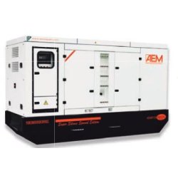 Série SP insonorisée - Groupes électrogènes industriels AEM - 9 à 650 kVA 50/60 Hz avec réservoir grande autonomie et silencieux