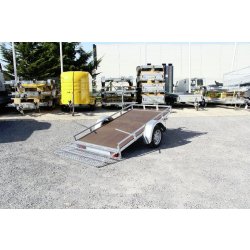 Remorque multi-usage américaine pour quad et transport d'engins - ERDE EXPERT PLC 251 - fabrication française