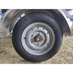 Porte bateau immergeable Sun Way - Gamme FAST D2418 - PTAC 1800Kg - Kit rouleaux - 1 essieu freiné