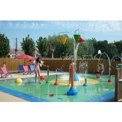 Pataugeoire : arceaux arroseurs gamme inox